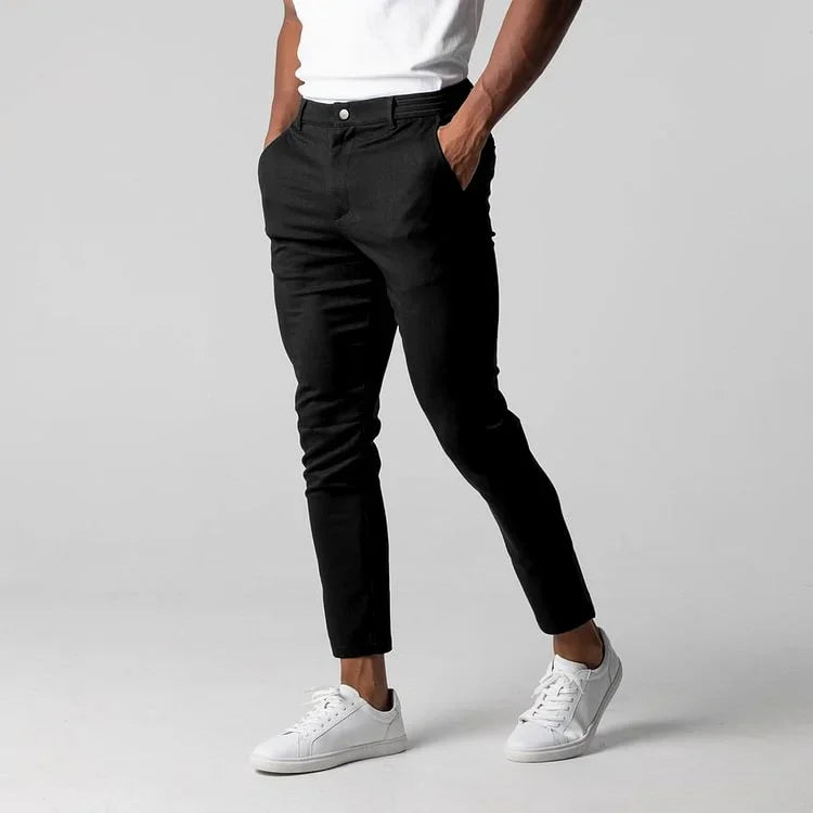 Pantalon Premium Slim à effet allongé (Livraison gratuite)